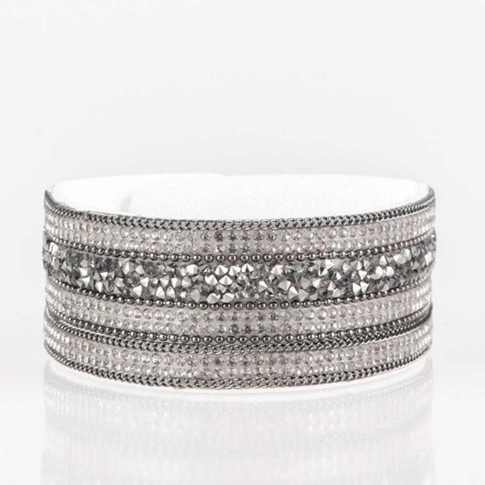White Rock Band Bracelet